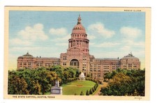 State Capitol Austin Texas Postcard TX