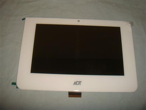 ADT 7" TOUCH SCREEN REPLACEMENT PANEL DISPLAY FOR ADT SECURITY SYSTEMS -DAMAGED