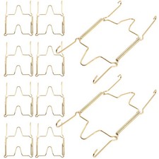 10 Pcs Plate Wall Hanger Hangers Platter Holders for Dinner Plates