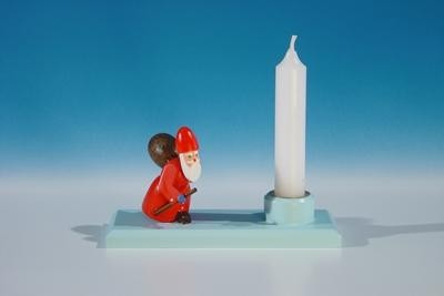 Kerzenhalter Weihnachtsmann Mit Geschenkesack 10,5 Cm Niklaus GeschenkträGer-image
