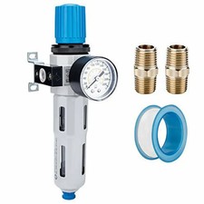 NANPU 3/8" BSP Zinc Alloy High Pressure Compressed Air Filter Regulator Water Oi