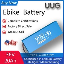 36V 20Ah Lithium ebike Battery for 200W-1000W ebike Bicycle Electric 20A