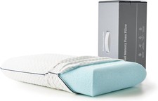 Luxury King Size Cooling Memory Foam Pillow with Washable Cover - Sleep Better