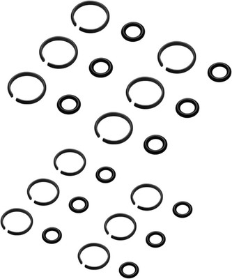 1/2  & 3/8  Impact Retaining Ring Friction Ring Anvil Clip, 6+6 Sets