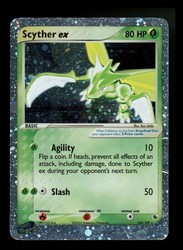 Scyther ex 102/109 EX Ruby & Sapphire Holo Ultra Rare