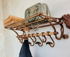 French Rack Train Wall Mounted French Rack luxury Coatrack 24 inches