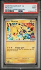 2025 POKEMON SVP EN-SV BLACK STAR PROMO WORLD CHAMPIONSHIPS #225 PIKACHU PSA 9