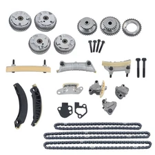 TIMING CHAIN KIT+ 4VVT CAM PHASER INT EXH For Cadillac CTS SRX 2007 2008-2015