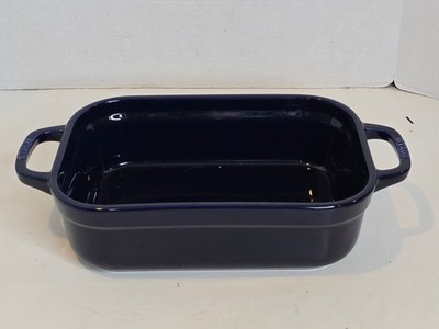 Staub Ceramic Baking Dish Sapphire Cobalt Blue 10 1/2''