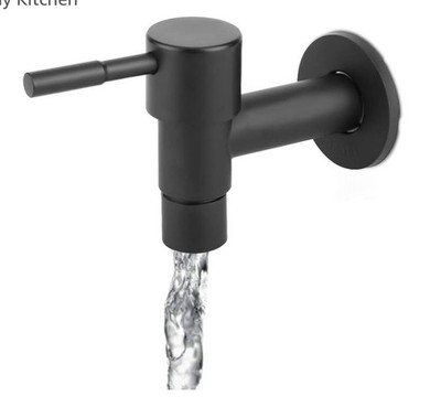 Quick Single Kalt Wasserhahn Spültischarmatur Mopp Pool Wasserhahn Edelstahl Gewinde...