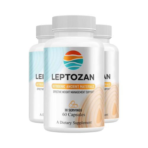 3-Pack Leptozan Capsules - Leptozen Keto Capsules for Weight Loss - 180 Capsules - Picture 1 of 4
