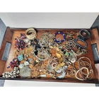 Mixed Fashion Jewelry Lot Wearable Assorted Necklaces Bracelets Beaded 3.5 lbs +