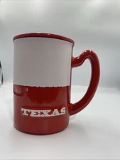 TEXAS THE LONE STAR COFFEE Mug. Art Deco Print COFFEE Mug. B175