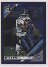 2019 Panini Donruss Optic FOTL Purple Stars Prizm 11/25 Corey Davis #96 1u6