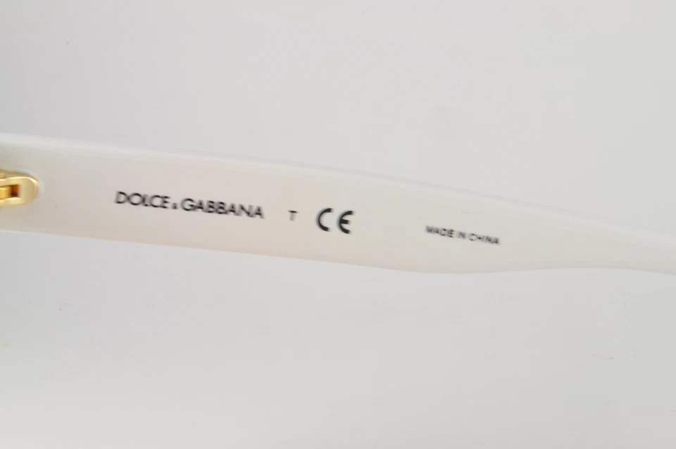 Gafas de sol Dolce & Gabbana DG4272 300713 Top polvo/dorado/blanco, talla 53-20-140 Foto 3 de 4