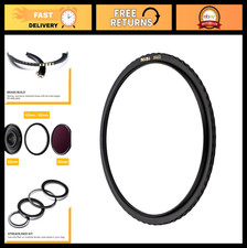 62mm to 82mm Step-Up Ring Adapter - Converts Lens for 82mm Filters, Brass Constr
