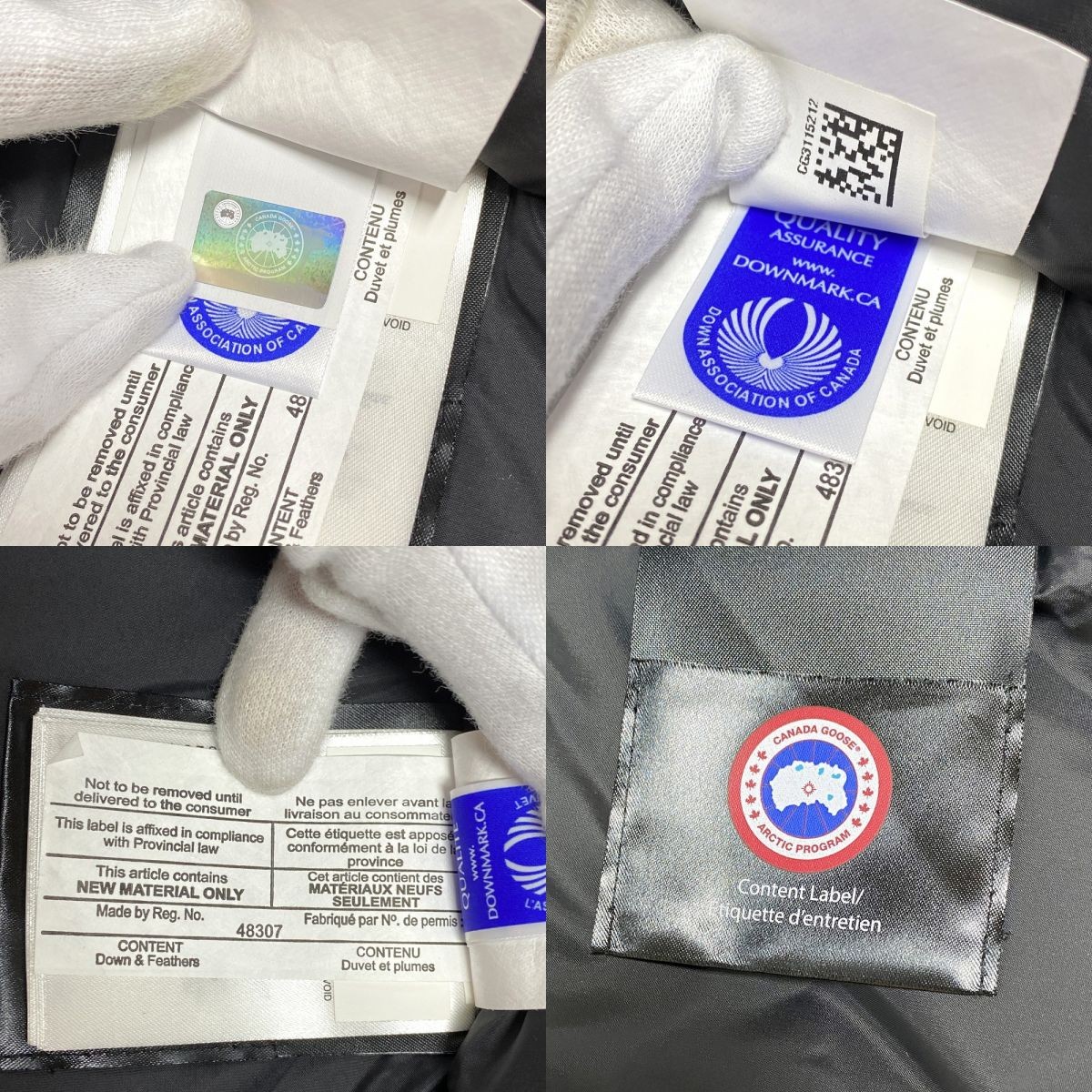 CANADA GOOSE Chateau Hoodie Chateau Hoodie Black Size L Men's * thumbnail 7