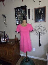 Tommy Hilfiger Women's Short Sleeve Pink Polo Dress Size M