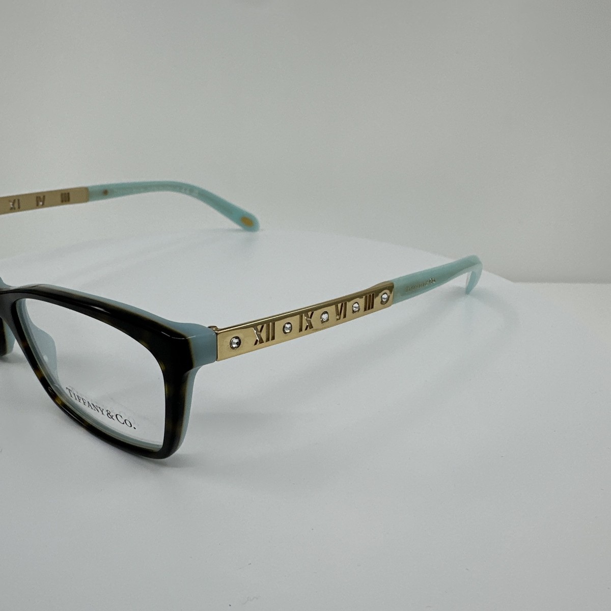 New Authentic Tiffany & Co. TF 2103-B Eyeglasses C. 8134 Havana