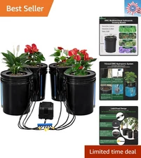 Self-Watering 5-Gallon Hydroponics System - Perfect for Indoor & Outdoor Plants