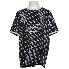 Lindex, Fu&szlig;ball Trikot, Gr&ouml;&szlig;e: 146/152, Schwarz/Blau/Wei&szlig; #Xqe