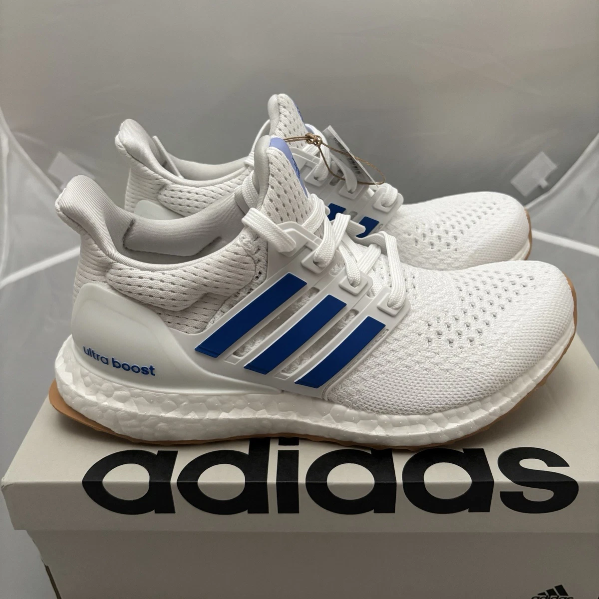 adidas gazelle silver green womens Women's Adidas Ultraboost 21, Black/White/Violet, 8 B Medium