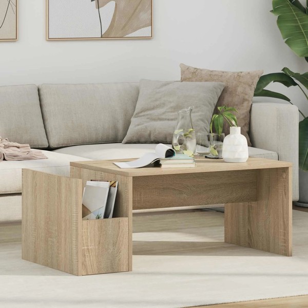 Couchtisch Sonoma-Eiche 90 X 45 X 35 Cm Holzwerkstoff-image