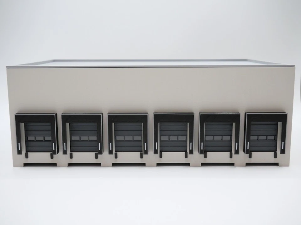 H0 Logistikhalle Lagerhalle - 6 Tore (Bausatz) - Bild 2 von 4