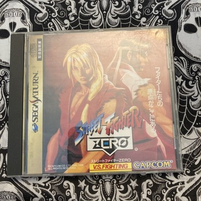 Street Fighter Zero for Sega Saturn! Japanese Version in case with manual.