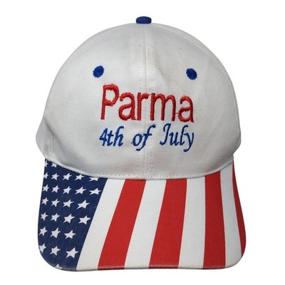 Parma 4th Of July Snapback Hat Multicolor One Size USA Flag Otto