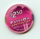 2.50 Chip from the Sahara Casino Las Vegas Nevada H&C