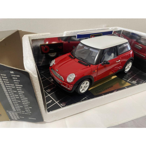 【MINI COOPER】ミニクーパー COD.3379 ブラゴ 1/18サイズ MINI COOPER] Mini Cooper COD.3379 Burago 1/18 size | eBay