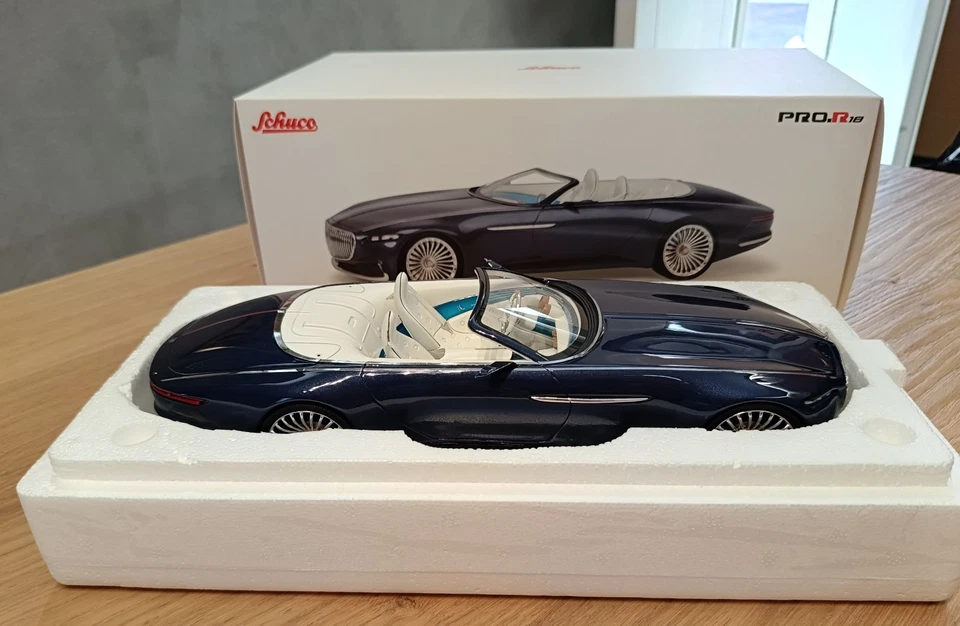 SCHUCO - MERCEDES BENZ MAYBACH - VISION 6 CABRIOLET - 1:18 - 450006600 - RARE! - Immagine 2 di 4