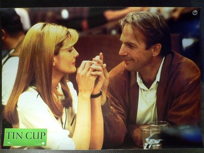 Tin Cup - Kevin Costner - Rene Russo - Aushangfoto A3 29x42cm gerollt /1