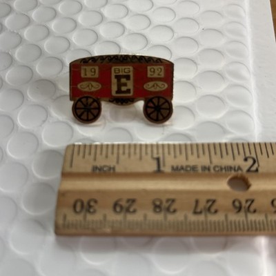 Big E 1992 Vintage Carriage Pin Eastern States Exposition Souvenir Massachusetts