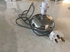 Homebase Chrome Electric Touch Lamp Base