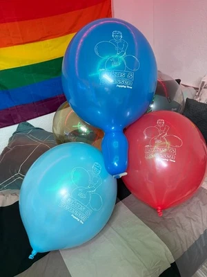 10x DeussenLukas 18 pulgadas Punch globo publicitario / Looner / globos