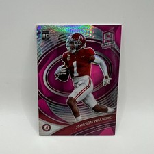2022 Panini Spectra Collegiate Neon Pink Jameson Williams RC #15 /75