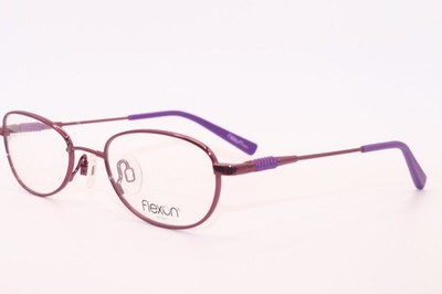 NEW FLEXON KIDS SOLAR 664 BURGUNDY PURPLE AUTHENTIC DESIGNER EYEGLASSES 45-18