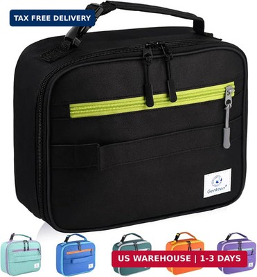 Genteen Lunch Box Kids, Insulated Lunch Bag Kids Boys Girls Back to School, Soft