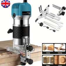 1200W Electric Hand Trimmer Palm Router 1/4" Wood Handheld Router Laminator 220V