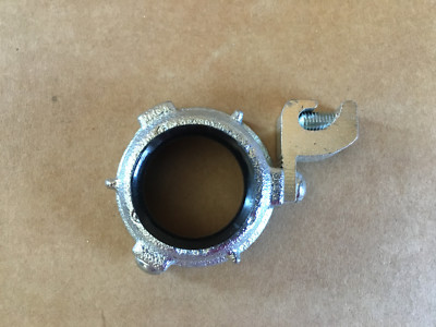 1 - Hubbell Raco 1214, 1'' Conduit Bushing, Lay In Grounding Lug, Malleable Iron
