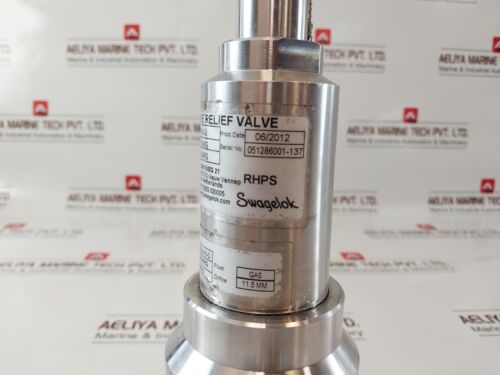 Swagelok PRVB8M-02-3-NN-Q Überdruckventil - Bild 5 von 12