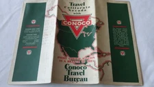 Vintage 1930's Conoco Travel California Nevada