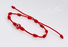 Evil Eye Protection & good luck Red String bracelet evil eye amuleto