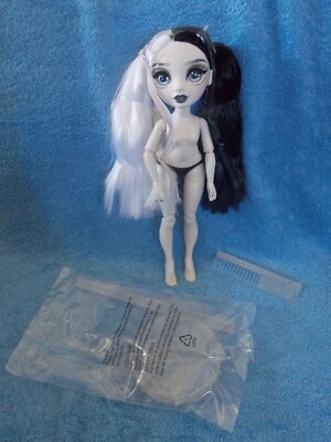 Nude Heather Grayson Shadow High Articulated Doll, Stand & Comb Rainbow High