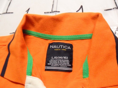 Large NWOT Youth Nautica Polo Shirt - Picture 4 of 6
