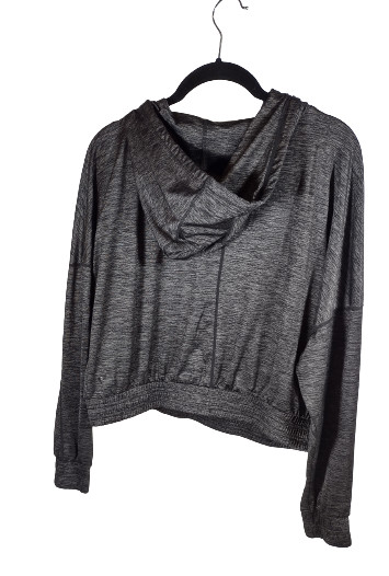 Fabletics Black White Marled Pullover Hoodie Wome… - image 2