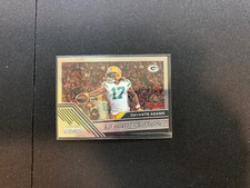 2020 Panini Prizm Davante Adams GO HARD OR GO HOME Insert #8 Packers Base