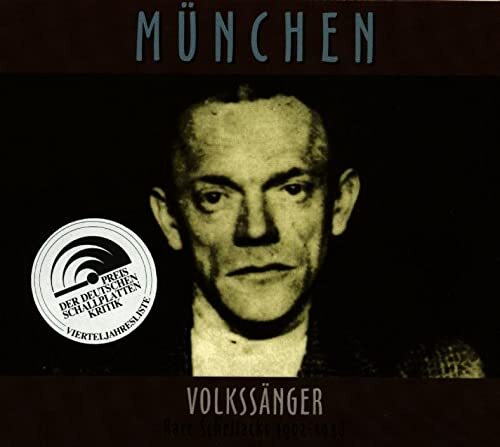 Various Rare Schellacks - München - Volkssänger (CD)